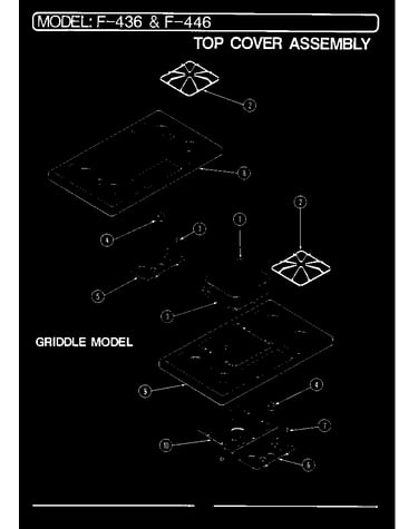 Top assembly