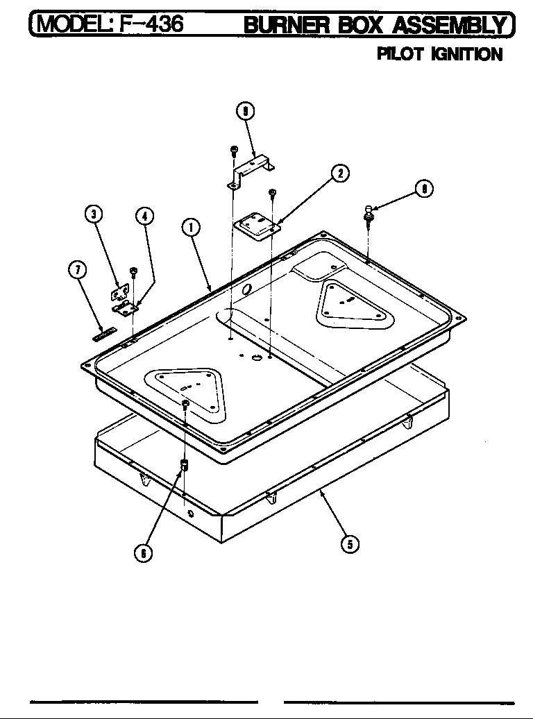 Burner box (f-436) (f-436)