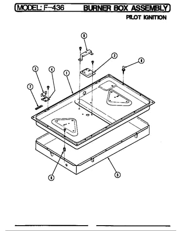 Burner box (f-436) (f-436)