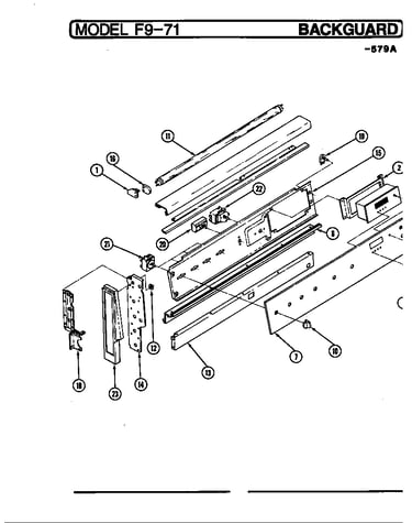 Control panel (-579) (epf9-71a579a) (epf9-71w579a)