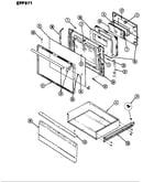 Door/drawer (-579) (epf9-71a579a) (epf9-71w579a)