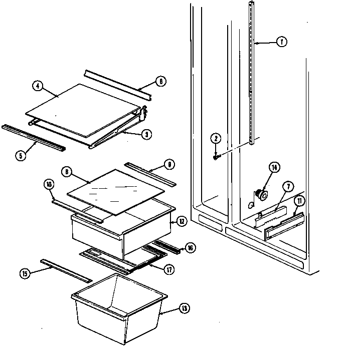 Shelves & accessories
