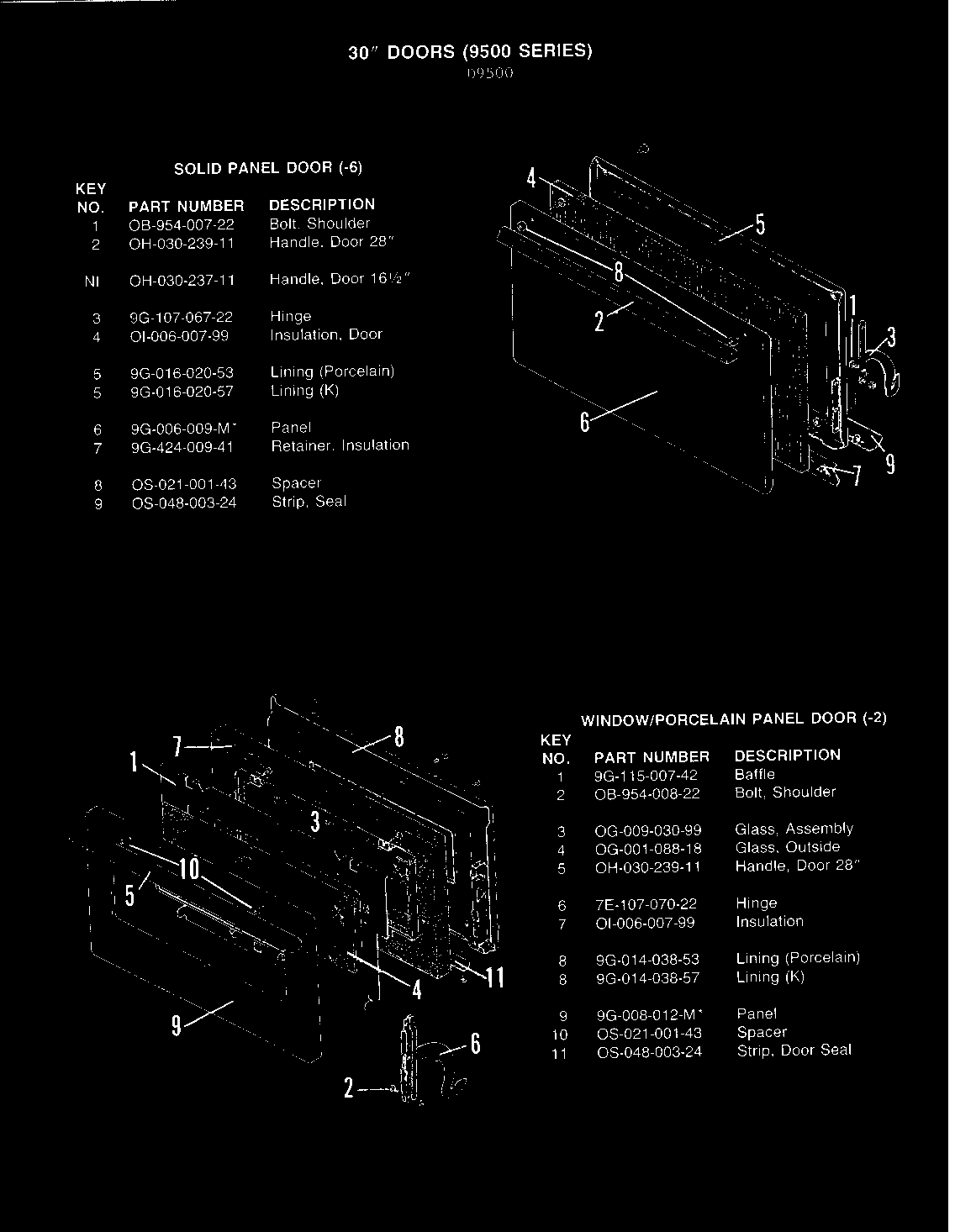 Door (-6 models)