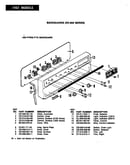 Control panel (-439 models) (ed9-56a439) (ed9-56w439)