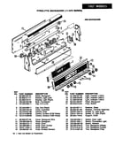 Control panel (-659 models) (epd9-79ka659a) (epd9-79kw659a)