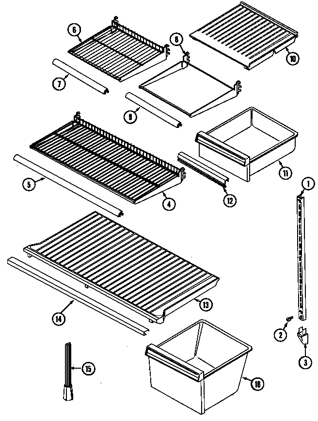 Shelves & accessories