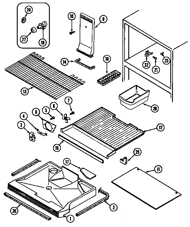 Freezer compartment