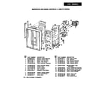Hardwick EPD8-69KY919W microwave/oven controls diagram