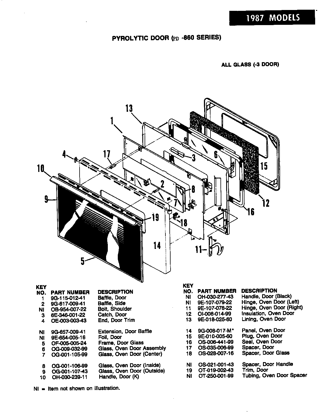 DOOR (-3 MODELS)