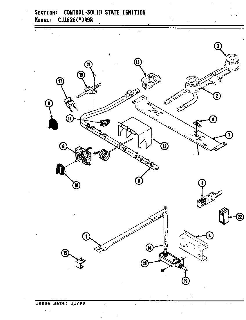 Control system (cj1626*49r) (cj1626a49r) (cj1626w49r)
