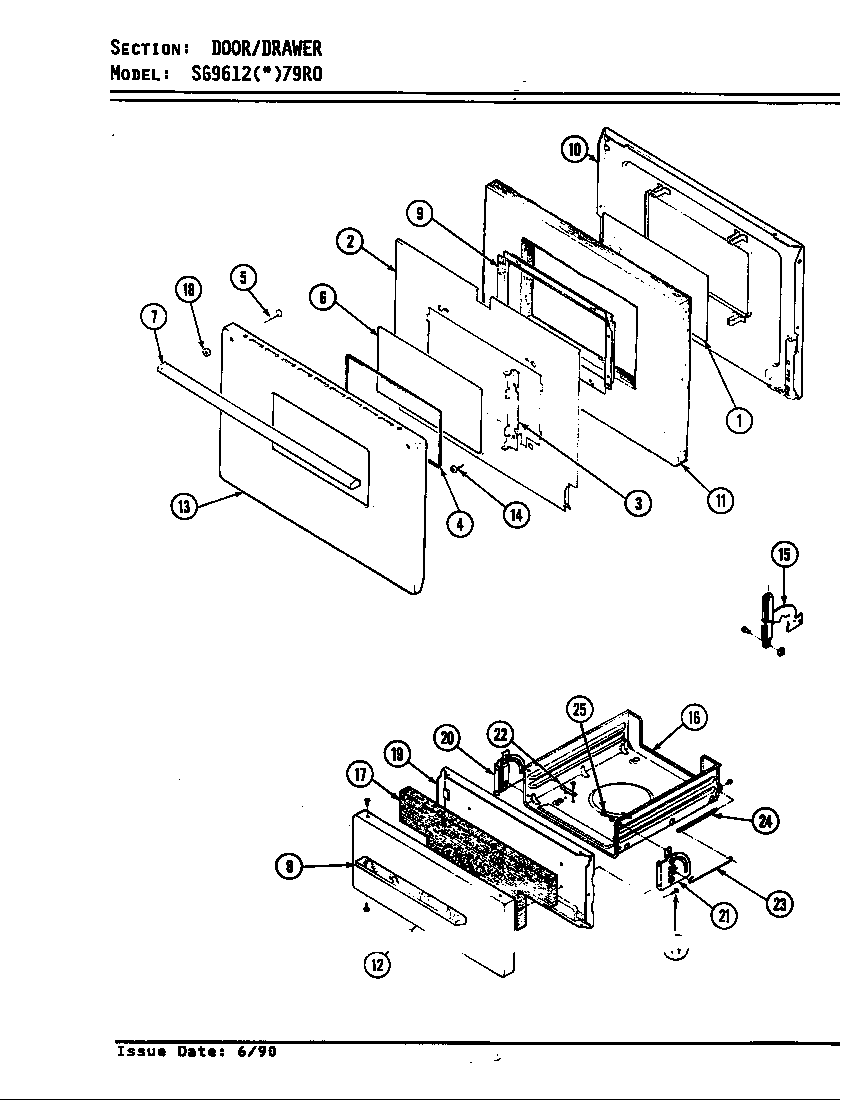 Door/drawer
