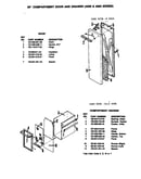 Compartment drawer (-2 models)