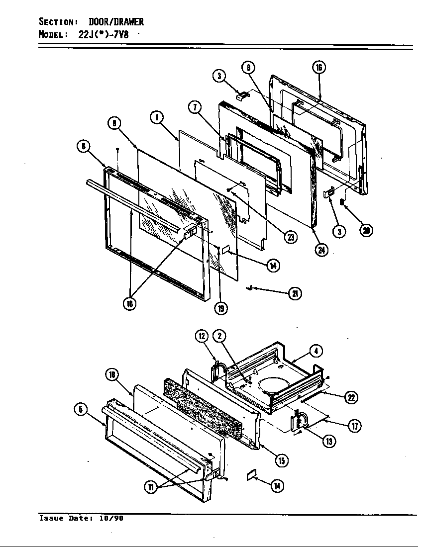 Door/drawer
