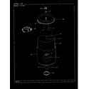 Maytag A1410 tub (a1410b orig. rev. a) (a1410b) diagram