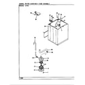 Maytag A1410 water carrying (rev. e) (a1410) diagram