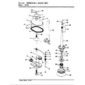 Maytag A1410 transmission (orig. - rev. d) (a1410) diagram