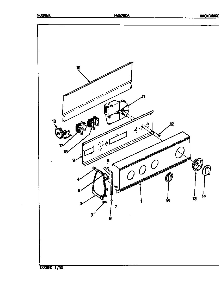 Control panel (orig. - rev. d)