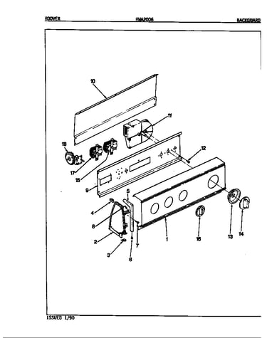 Control panel (rev. e-f)