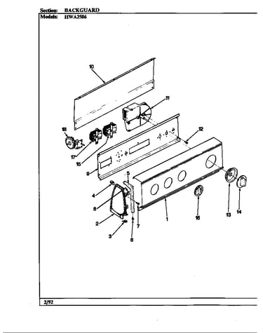 Control panel