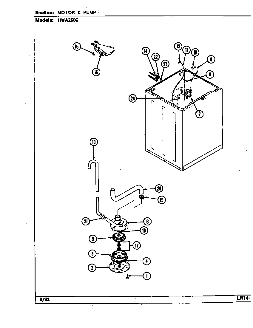 Motor & pump