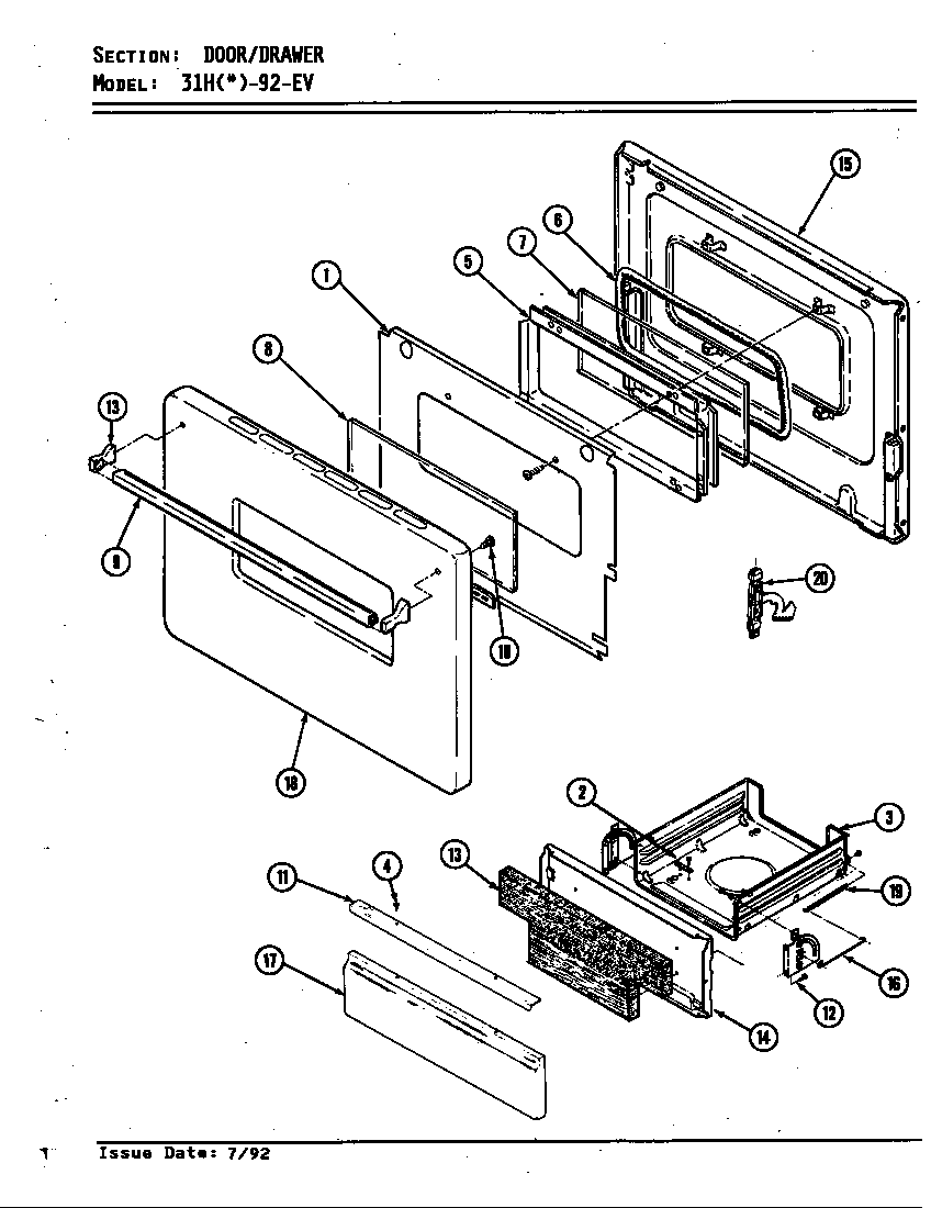 Door/drawer