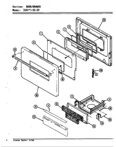 Door/drawer