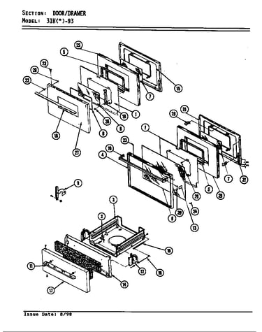 Door/drawer