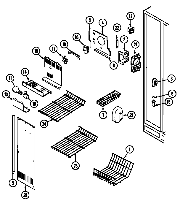 Freezer compartment
