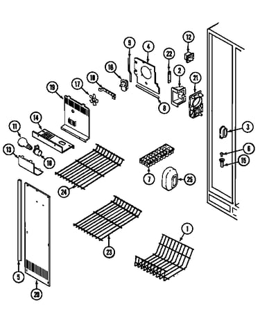 Freezer compartment