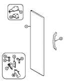 Freezer outer door