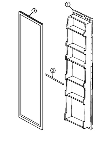 Freezer inner door