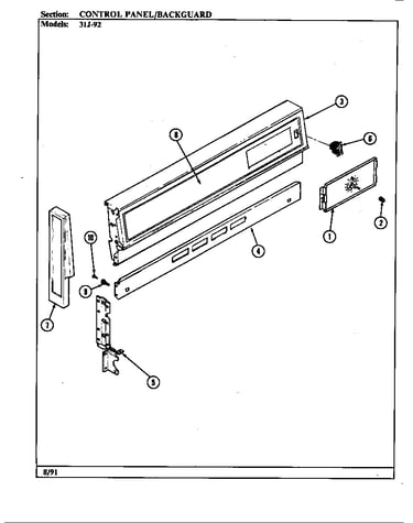 Control panel