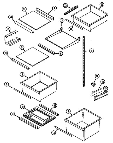 Shelves & accessories