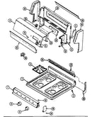 Top assy./control panel