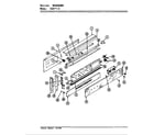 Magic Chef 31HN-5KV control panel diagram