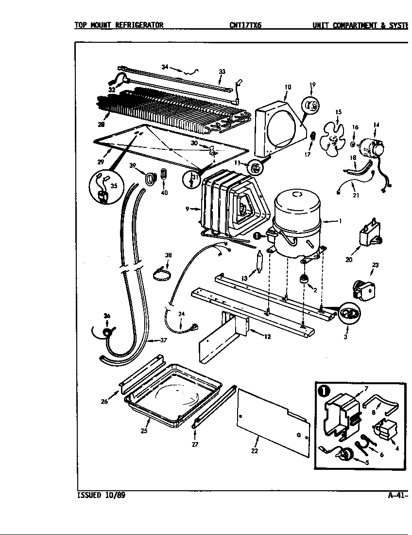 Unit compartment & system