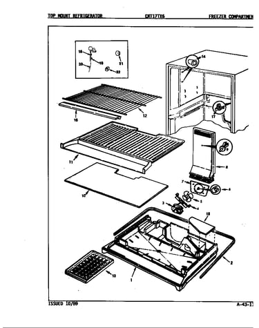 Freezer compartment