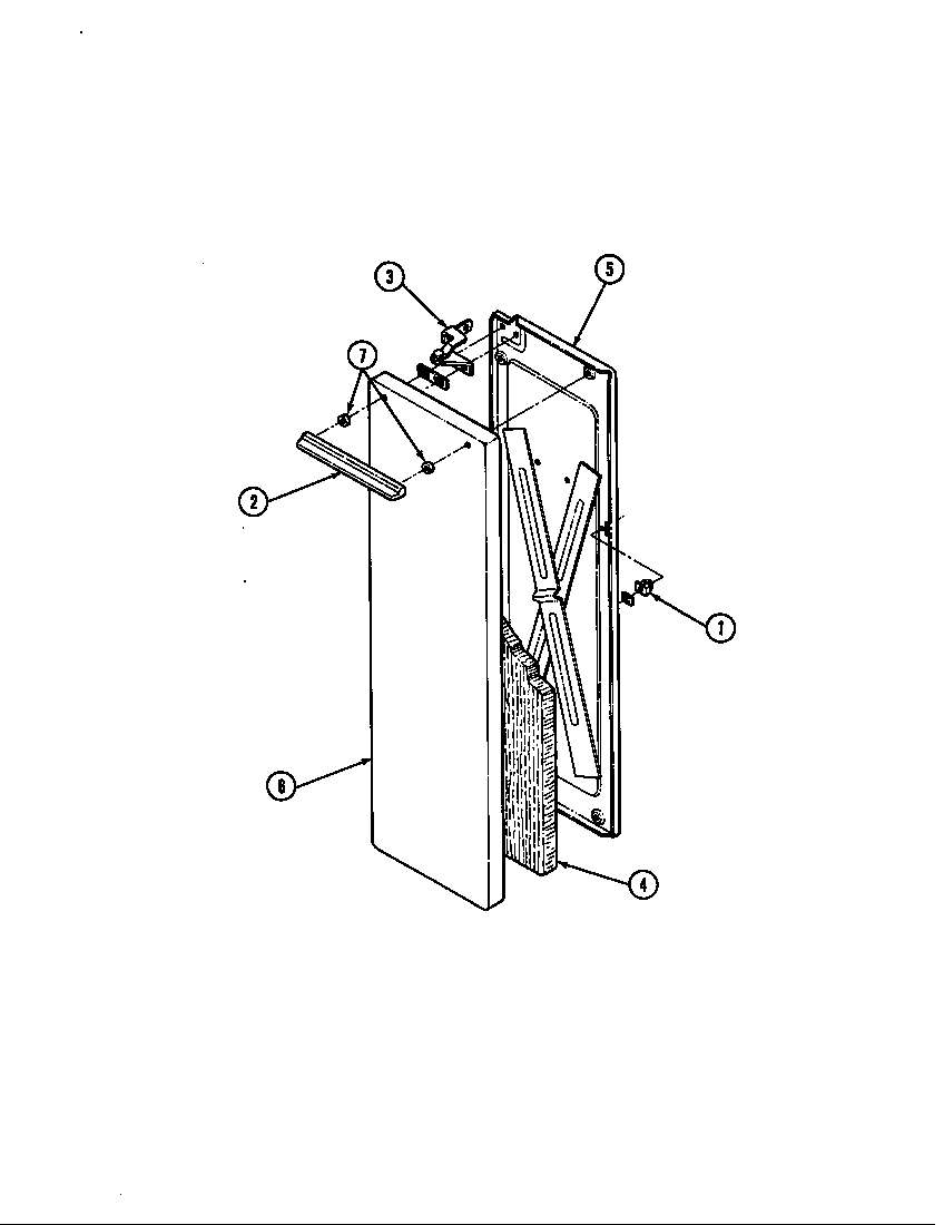 Compartment door