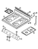 Top assembly/control panel