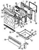 Door/drawer (3468xt* & 3468xt*-x) (3468xta) (3468xta-x) (3468xtw) (3468xtw-x)