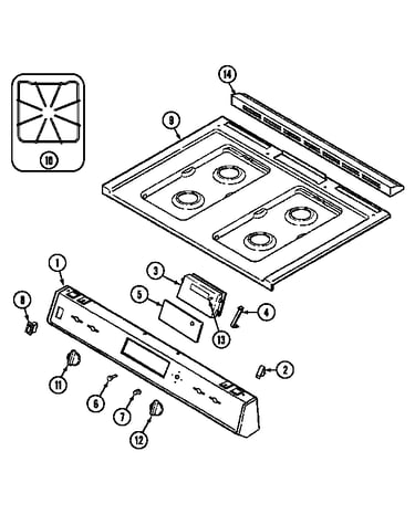 Top assembly