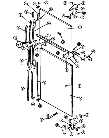 Outer door