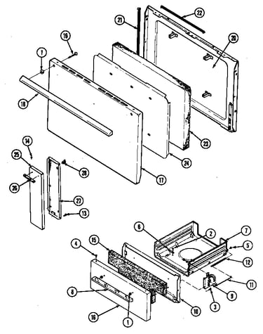 Door/drawer