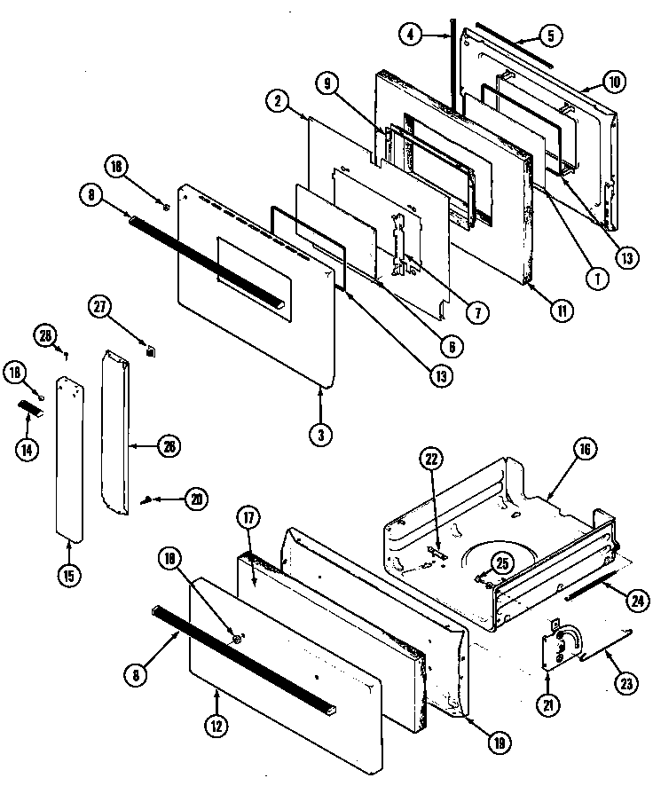 Door/drawer