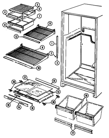Shelves & accessories