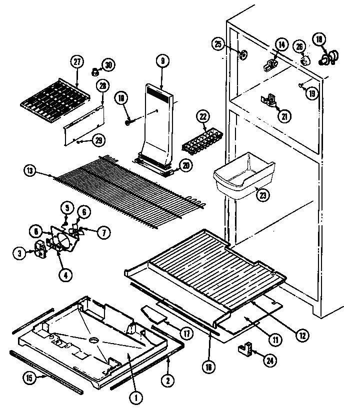 Freezer compartment