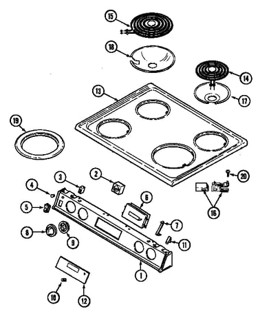 Top assembly