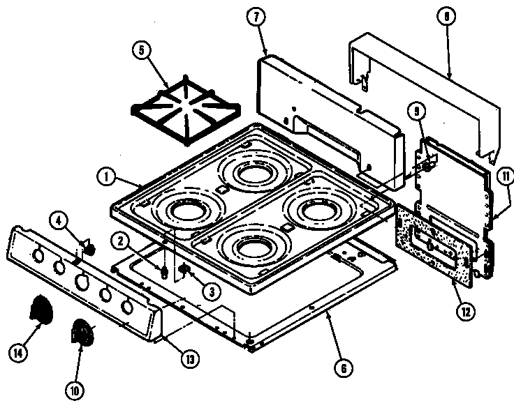 Top assembly