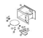 Magic Chef DM130KG turntable diagram