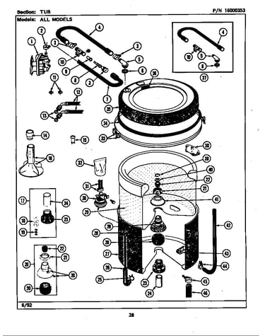 Tub (lse9900afl,afw) (lse9900afl) (lse9900afw)